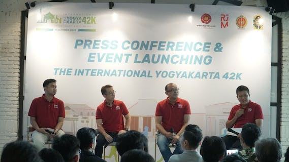 Konfrensi Pers menyambut perhelatan The International Yogyakarta 42K. (Foto: Doc. Dyandra Promosindo)