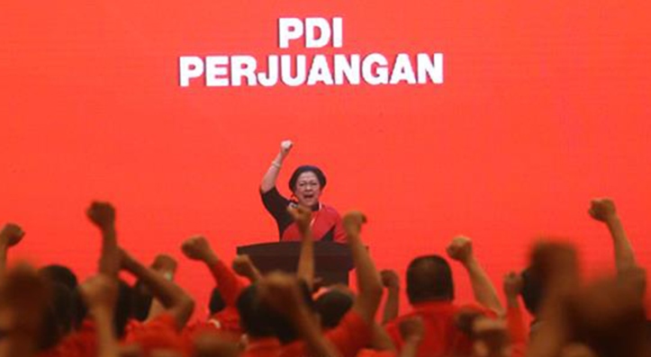 Ketua Umum PDIP Megawati Soekarnoputri berpidato di depan para kader beberapa waktu lalu. (Foto: pdiperjuangan.id) 