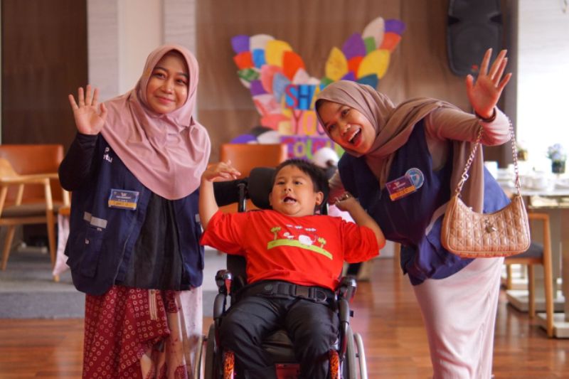 Aktivitas Komunitas Indonesia Rare Disorders (IRD). Organisasi ini concern pada isu kelainan langka di Indonesia sejak tahun 2015. (Foto: Dok. Indonesia Rare Disorders))