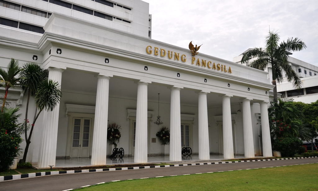 Gedung Pancasila Kementerian Luar Negeri  Republik Indonesia di Jakarta. (Foto: kemlu.go.id) 