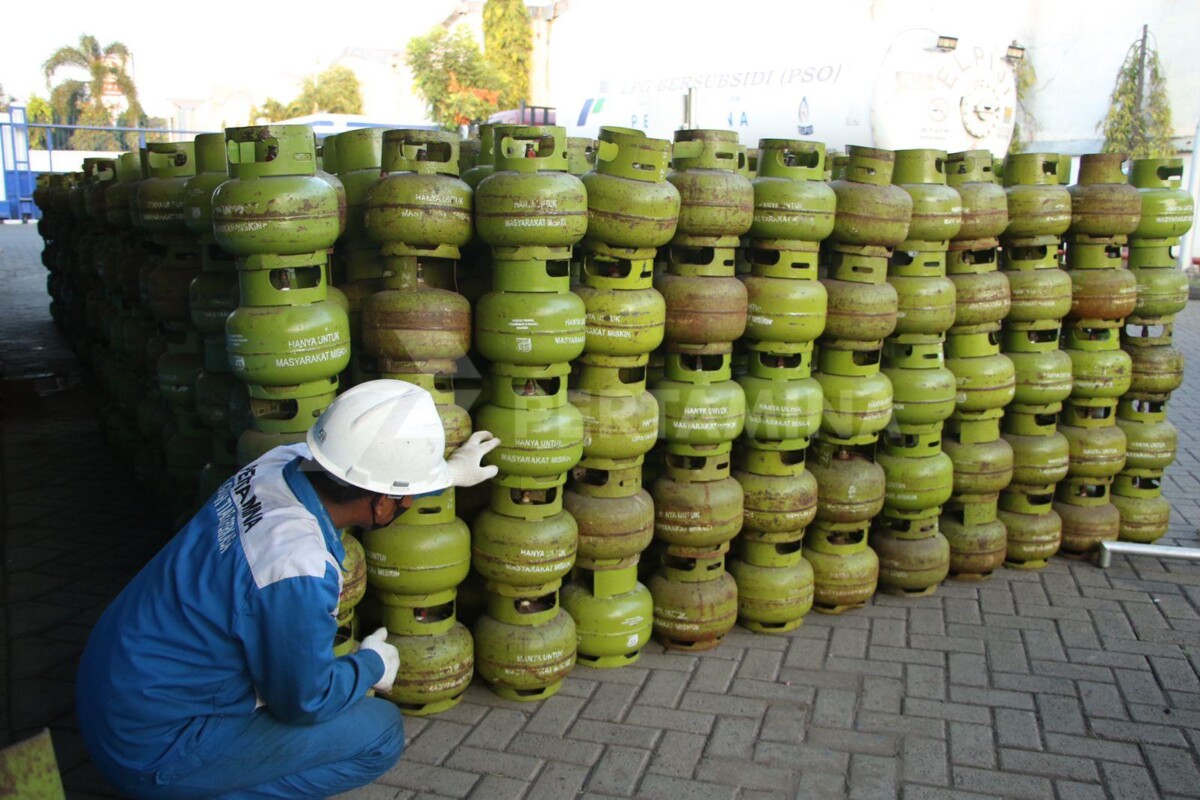 Ilustrasi stok LPG 3 kg. (Foto: pertamina.com)