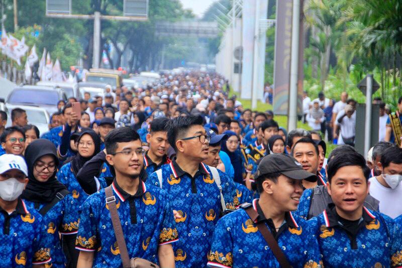 Ilustrasi Aparatur Sipil Negara (ASN) yang tergabung dalam Korps Pegawai Republik Indonesia (Korpri). (Foto: korpri.go.id) 