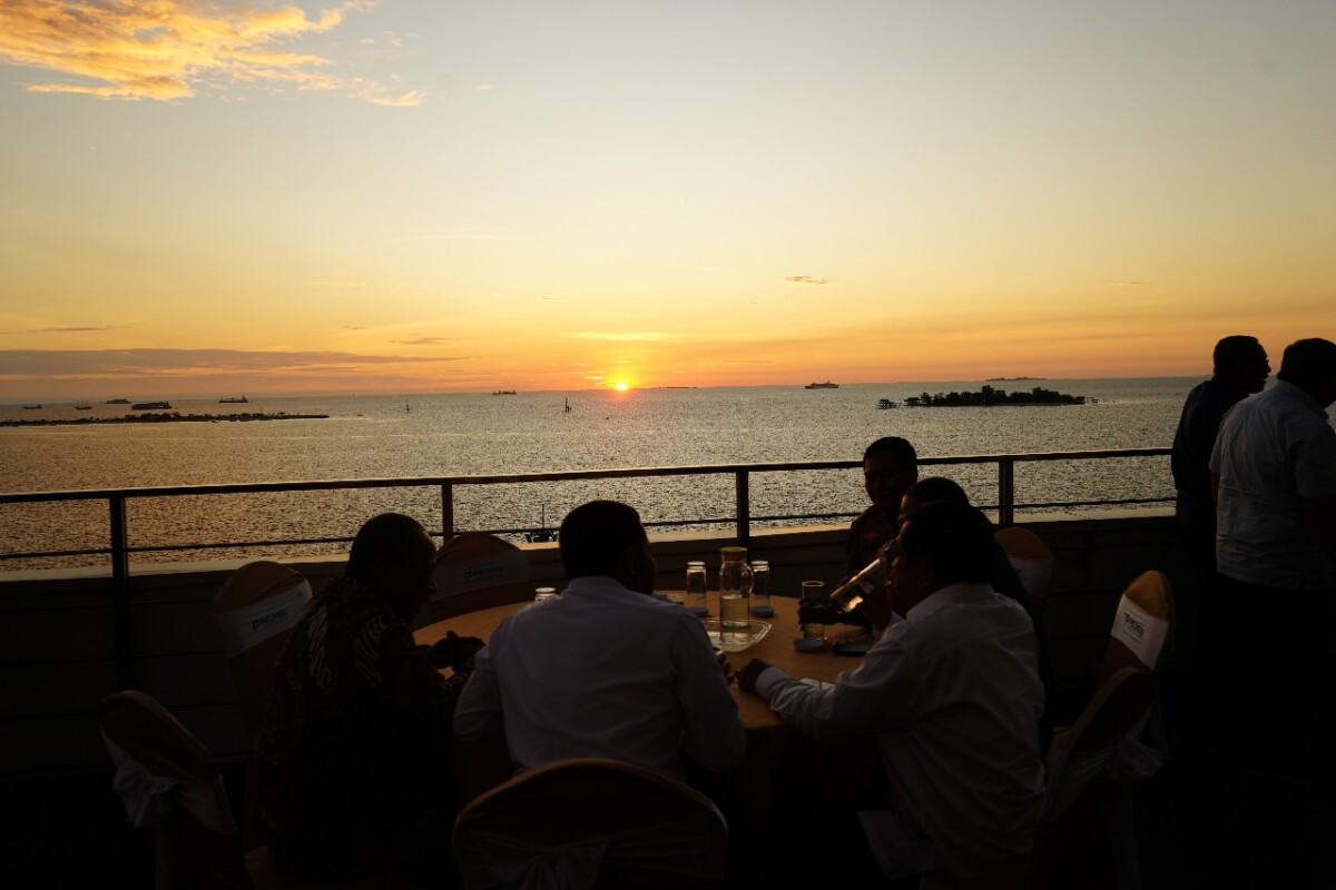 Acara “Coffee Sunset” bersama stakeholder oleh Pelindo  yang berlangsung Rabu (28/5/2025) . (Foto: Dok. Pelindo)