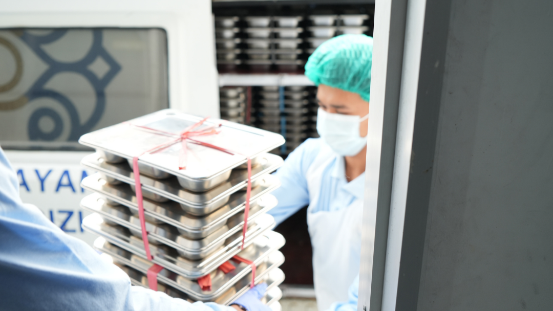 Aktivitas di salah satu Satuan Pelayanan Pemenuhan Gizi (SPPG) yang mendistribisukan Makanan Bergizi Gratis (MBG). (Foto: Dok. Badan Gizi Nasional)