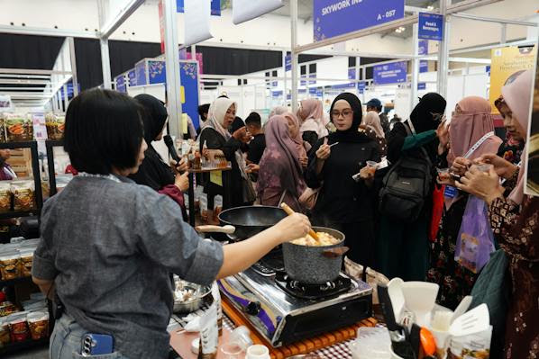 Perhelatan Halal Indonesia International Industry Expo (Halal Indo) 2026 telah sukses diselenggarakan selama empat hari pada 24–27 September 2026 di Indonesia Convention Exhibition (ICE) BSD City. (Foto: Istimewa)